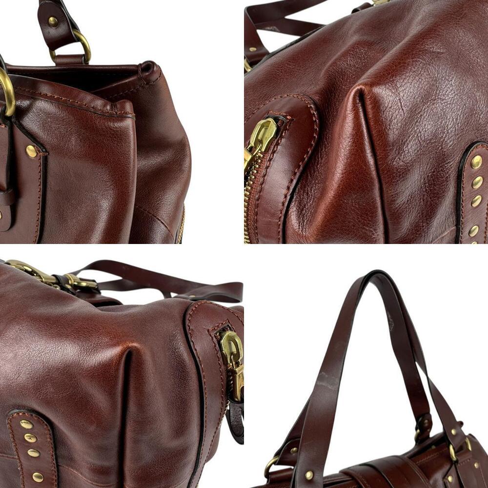 Chloe handbag leather brown - Picture 4 of 4